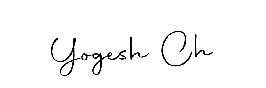 Make a short Yogesh Ch signature style. Manage your documents anywhere anytime using Autography-DOLnW. Create and add eSignatures, submit forms, share and send files easily. Yogesh Ch signature style 10 images and pictures png