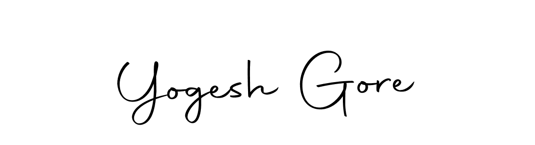 You can use this online signature creator to create a handwritten signature for the name Yogesh Gore. This is the best online autograph maker. Yogesh Gore signature style 10 images and pictures png