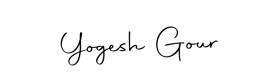 Also we have Yogesh Gour name is the best signature style. Create professional handwritten signature collection using Autography-DOLnW autograph style. Yogesh Gour signature style 10 images and pictures png