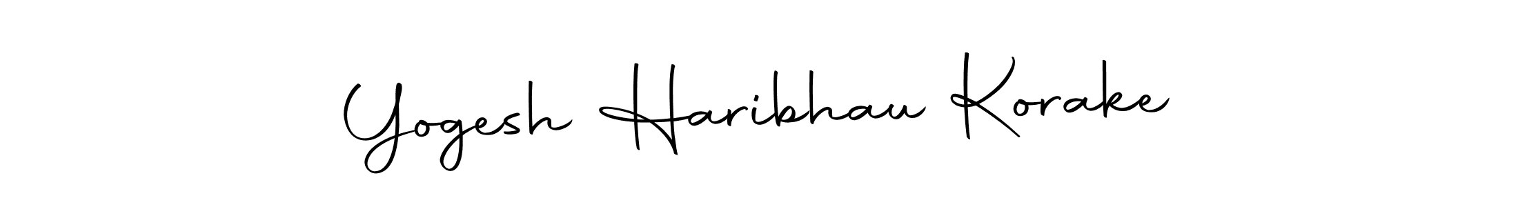 Make a beautiful signature design for name Yogesh Haribhau Korake. With this signature (Autography-DOLnW) style, you can create a handwritten signature for free. Yogesh Haribhau Korake signature style 10 images and pictures png