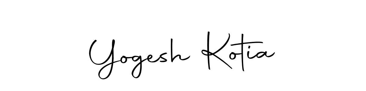 Similarly Autography-DOLnW is the best handwritten signature design. Signature creator online .You can use it as an online autograph creator for name Yogesh Kotia. Yogesh Kotia signature style 10 images and pictures png