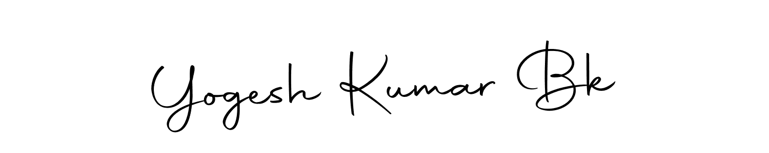 Make a short Yogesh Kumar Bk signature style. Manage your documents anywhere anytime using Autography-DOLnW. Create and add eSignatures, submit forms, share and send files easily. Yogesh Kumar Bk signature style 10 images and pictures png