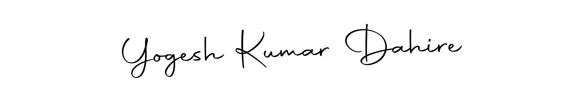 You can use this online signature creator to create a handwritten signature for the name Yogesh Kumar Dahire. This is the best online autograph maker. Yogesh Kumar Dahire signature style 10 images and pictures png