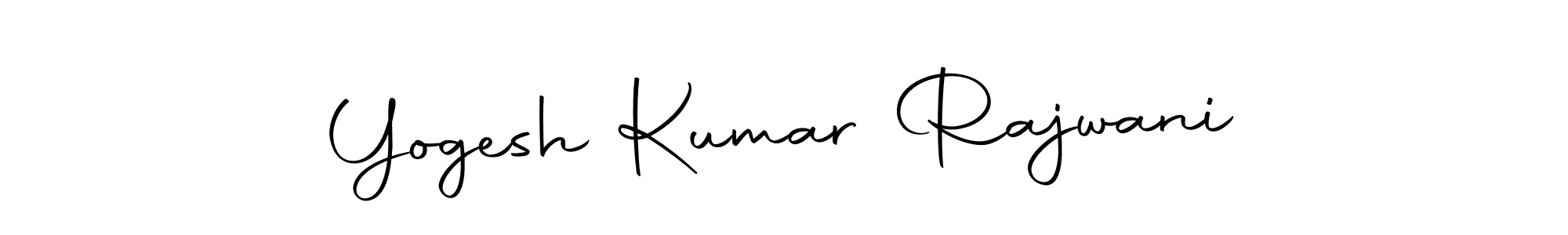 The best way (Autography-DOLnW) to make a short signature is to pick only two or three words in your name. The name Yogesh Kumar Rajwani include a total of six letters. For converting this name. Yogesh Kumar Rajwani signature style 10 images and pictures png