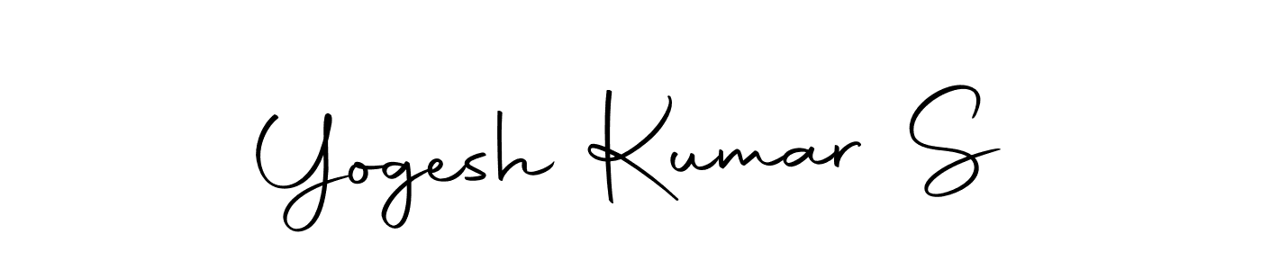 You can use this online signature creator to create a handwritten signature for the name Yogesh Kumar S. This is the best online autograph maker. Yogesh Kumar S signature style 10 images and pictures png