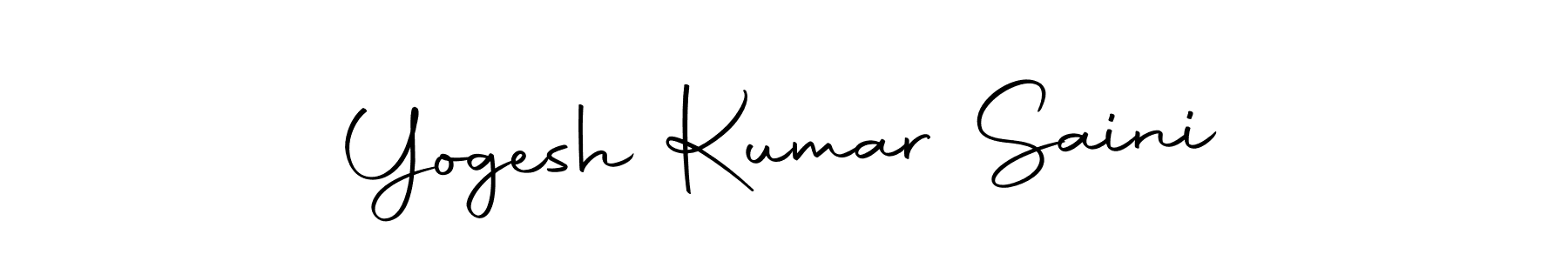 Also we have Yogesh Kumar Saini name is the best signature style. Create professional handwritten signature collection using Autography-DOLnW autograph style. Yogesh Kumar Saini signature style 10 images and pictures png