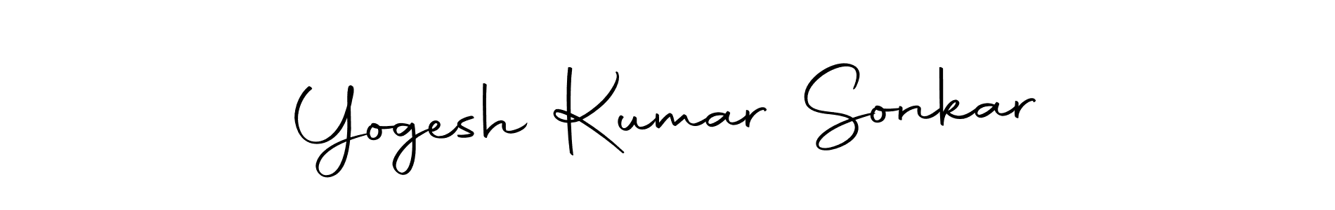 The best way (Autography-DOLnW) to make a short signature is to pick only two or three words in your name. The name Yogesh Kumar Sonkar include a total of six letters. For converting this name. Yogesh Kumar Sonkar signature style 10 images and pictures png
