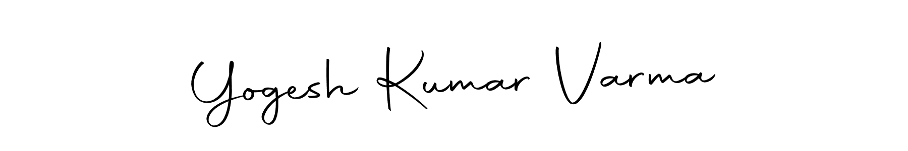 Make a beautiful signature design for name Yogesh Kumar Varma. With this signature (Autography-DOLnW) style, you can create a handwritten signature for free. Yogesh Kumar Varma signature style 10 images and pictures png