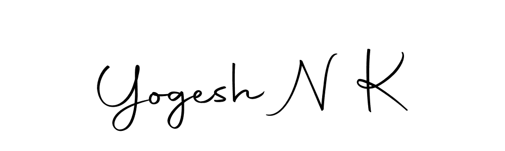 Make a beautiful signature design for name Yogesh N K. With this signature (Autography-DOLnW) style, you can create a handwritten signature for free. Yogesh N K signature style 10 images and pictures png
