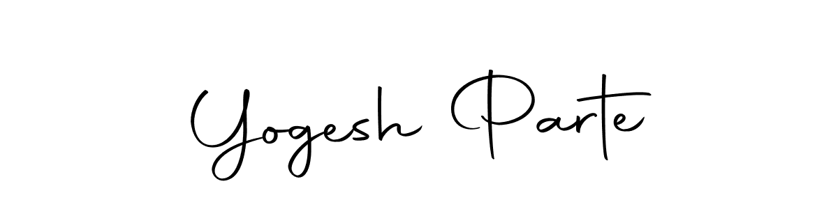Also we have Yogesh Parte name is the best signature style. Create professional handwritten signature collection using Autography-DOLnW autograph style. Yogesh Parte signature style 10 images and pictures png