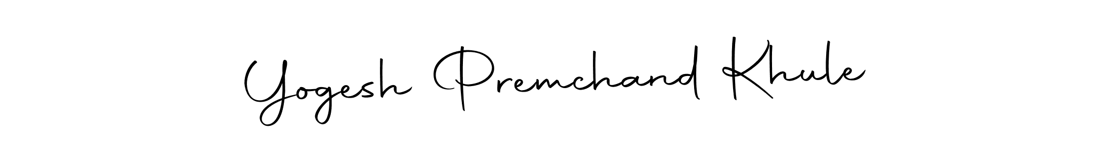 Make a beautiful signature design for name Yogesh Premchand Khule. With this signature (Autography-DOLnW) style, you can create a handwritten signature for free. Yogesh Premchand Khule signature style 10 images and pictures png