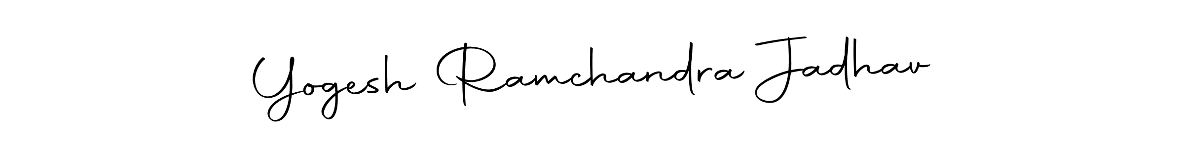 Make a beautiful signature design for name Yogesh Ramchandra Jadhav. Use this online signature maker to create a handwritten signature for free. Yogesh Ramchandra Jadhav signature style 10 images and pictures png