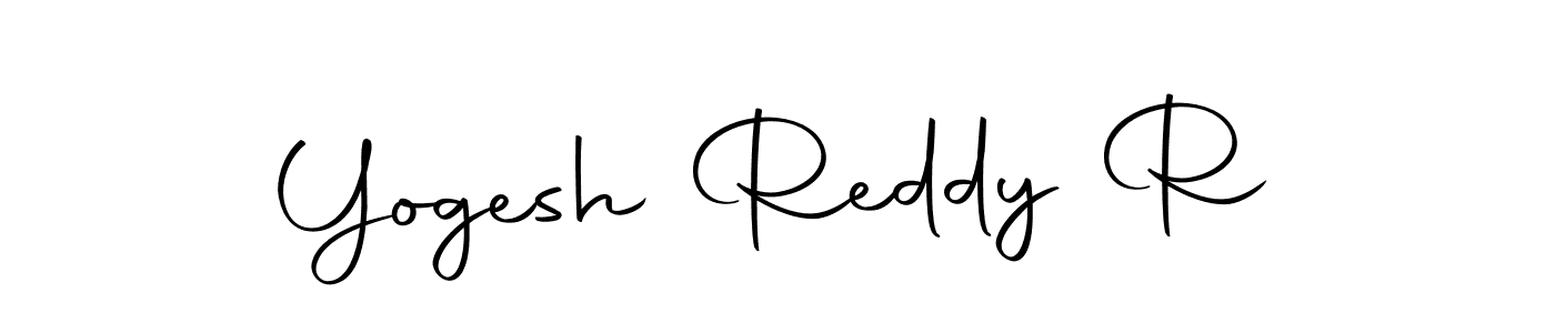 Design your own signature with our free online signature maker. With this signature software, you can create a handwritten (Autography-DOLnW) signature for name Yogesh Reddy R. Yogesh Reddy R signature style 10 images and pictures png