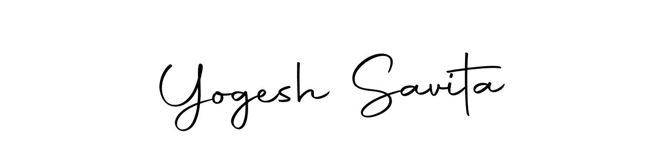 Use a signature maker to create a handwritten signature online. With this signature software, you can design (Autography-DOLnW) your own signature for name Yogesh Savita. Yogesh Savita signature style 10 images and pictures png