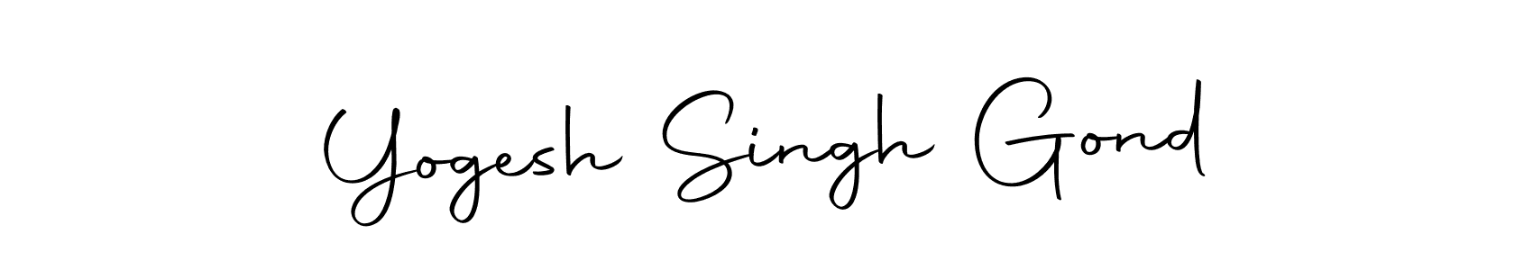 Use a signature maker to create a handwritten signature online. With this signature software, you can design (Autography-DOLnW) your own signature for name Yogesh Singh Gond. Yogesh Singh Gond signature style 10 images and pictures png