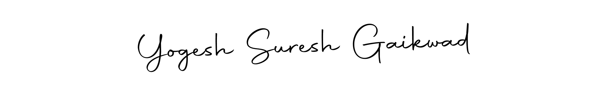 Also we have Yogesh Suresh Gaikwad name is the best signature style. Create professional handwritten signature collection using Autography-DOLnW autograph style. Yogesh Suresh Gaikwad signature style 10 images and pictures png