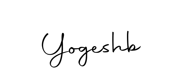 if you are searching for the best signature style for your name Yogeshb. so please give up your signature search. here we have designed multiple signature styles  using Autography-DOLnW. Yogeshb signature style 10 images and pictures png