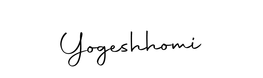 Make a beautiful signature design for name Yogeshhomi. With this signature (Autography-DOLnW) style, you can create a handwritten signature for free. Yogeshhomi signature style 10 images and pictures png
