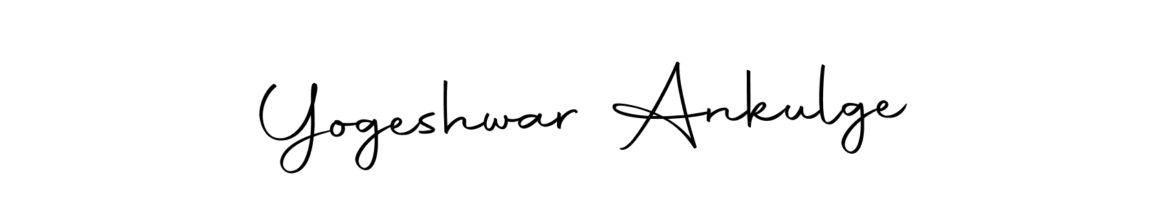 You should practise on your own different ways (Autography-DOLnW) to write your name (Yogeshwar Ankulge) in signature. don't let someone else do it for you. Yogeshwar Ankulge signature style 10 images and pictures png
