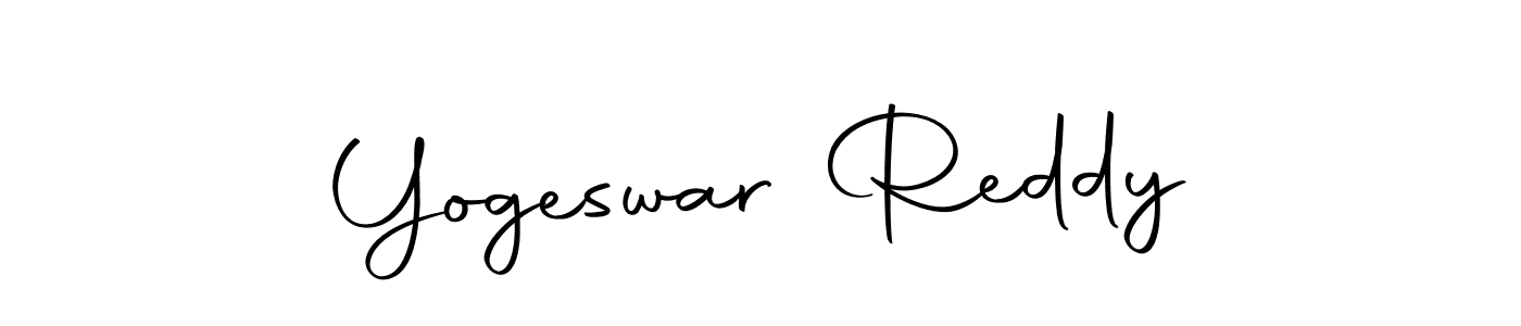 Design your own signature with our free online signature maker. With this signature software, you can create a handwritten (Autography-DOLnW) signature for name Yogeswar Reddy. Yogeswar Reddy signature style 10 images and pictures png