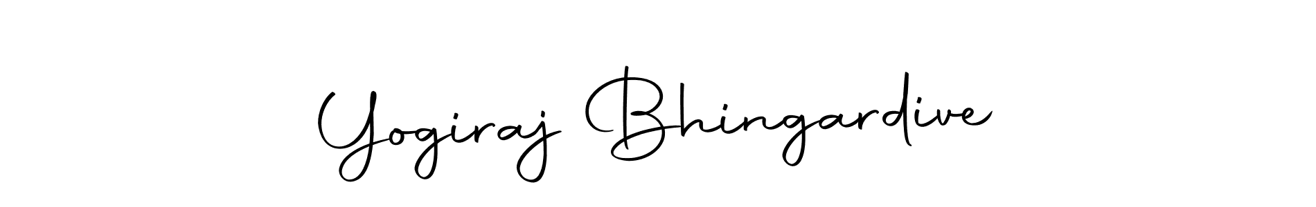 How to make Yogiraj Bhingardive signature? Autography-DOLnW is a professional autograph style. Create handwritten signature for Yogiraj Bhingardive name. Yogiraj Bhingardive signature style 10 images and pictures png