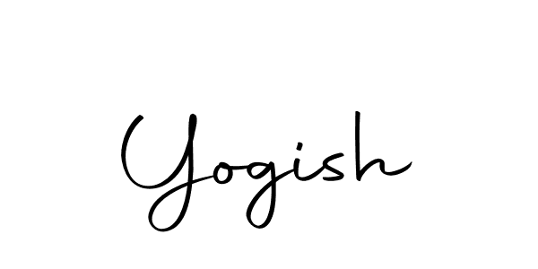 Design your own signature with our free online signature maker. With this signature software, you can create a handwritten (Autography-DOLnW) signature for name Yogish. Yogish signature style 10 images and pictures png