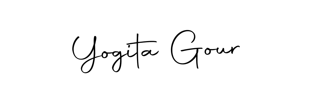 if you are searching for the best signature style for your name Yogita Gour. so please give up your signature search. here we have designed multiple signature styles  using Autography-DOLnW. Yogita Gour signature style 10 images and pictures png