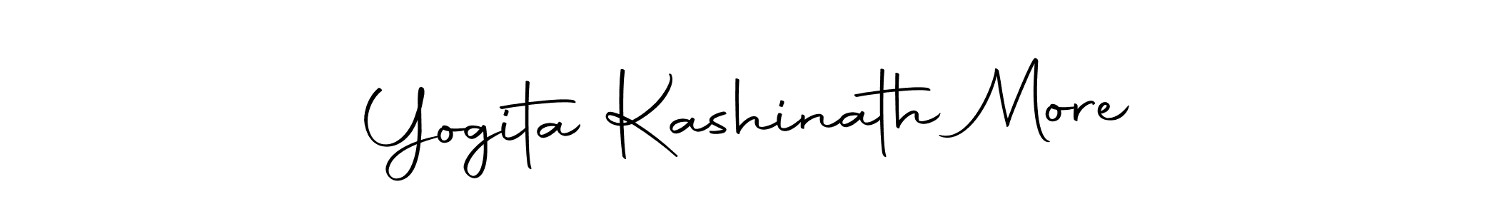 Make a short Yogita Kashinath More signature style. Manage your documents anywhere anytime using Autography-DOLnW. Create and add eSignatures, submit forms, share and send files easily. Yogita Kashinath More signature style 10 images and pictures png