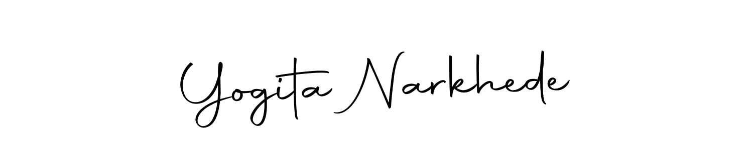 It looks lik you need a new signature style for name Yogita Narkhede. Design unique handwritten (Autography-DOLnW) signature with our free signature maker in just a few clicks. Yogita Narkhede signature style 10 images and pictures png