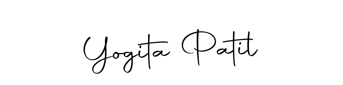 Make a beautiful signature design for name Yogita Patil. Use this online signature maker to create a handwritten signature for free. Yogita Patil signature style 10 images and pictures png