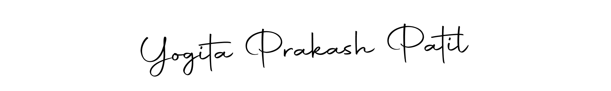 Make a beautiful signature design for name Yogita Prakash Patil. With this signature (Autography-DOLnW) style, you can create a handwritten signature for free. Yogita Prakash Patil signature style 10 images and pictures png