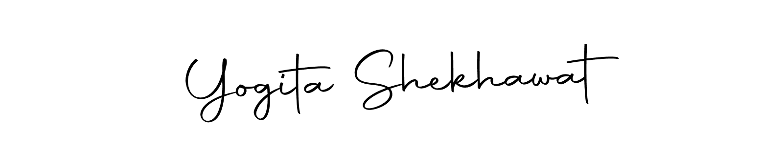 How to make Yogita Shekhawat signature? Autography-DOLnW is a professional autograph style. Create handwritten signature for Yogita Shekhawat name. Yogita Shekhawat signature style 10 images and pictures png