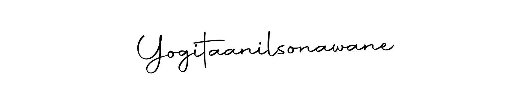 Here are the top 10 professional signature styles for the name Yogitaanilsonawane. These are the best autograph styles you can use for your name. Yogitaanilsonawane signature style 10 images and pictures png