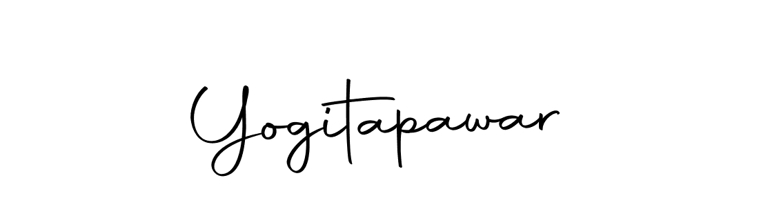 Use a signature maker to create a handwritten signature online. With this signature software, you can design (Autography-DOLnW) your own signature for name Yogitapawar. Yogitapawar signature style 10 images and pictures png