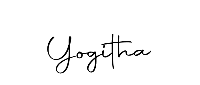 Use a signature maker to create a handwritten signature online. With this signature software, you can design (Autography-DOLnW) your own signature for name Yogitha. Yogitha signature style 10 images and pictures png