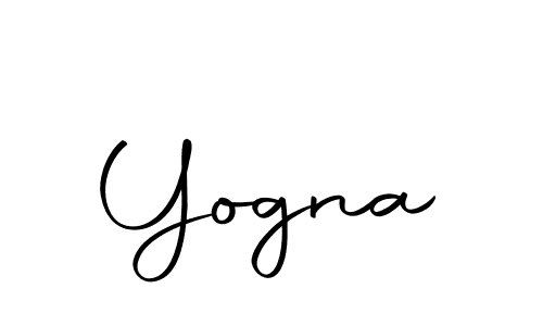 Yogna stylish signature style. Best Handwritten Sign (Autography-DOLnW) for my name. Handwritten Signature Collection Ideas for my name Yogna. Yogna signature style 10 images and pictures png