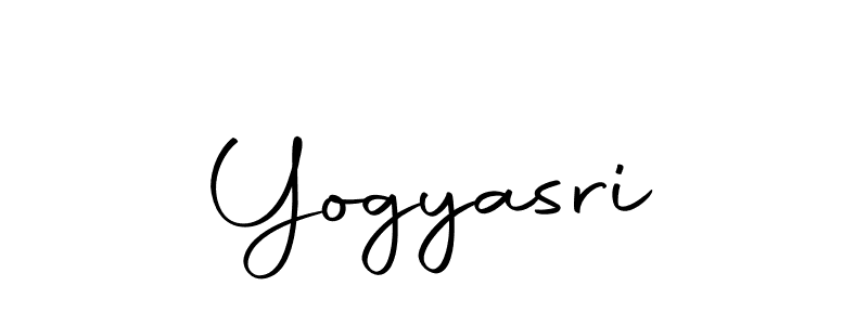 Create a beautiful signature design for name Yogyasri. With this signature (Autography-DOLnW) fonts, you can make a handwritten signature for free. Yogyasri signature style 10 images and pictures png