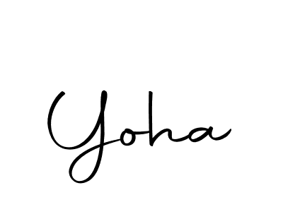 Here are the top 10 professional signature styles for the name Yoha. These are the best autograph styles you can use for your name. Yoha signature style 10 images and pictures png