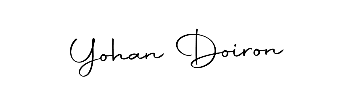 Make a beautiful signature design for name Yohan Doiron. With this signature (Autography-DOLnW) style, you can create a handwritten signature for free. Yohan Doiron signature style 10 images and pictures png