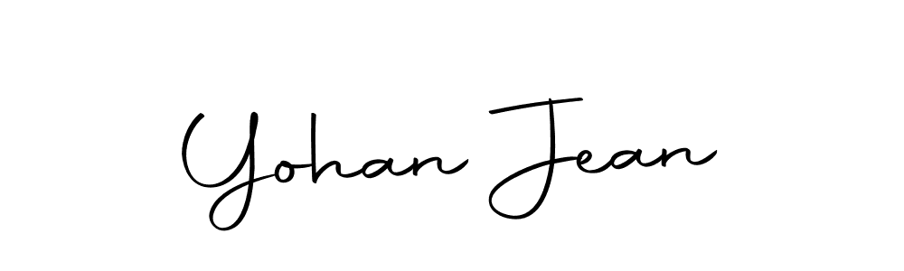 Yohan Jean stylish signature style. Best Handwritten Sign (Autography-DOLnW) for my name. Handwritten Signature Collection Ideas for my name Yohan Jean. Yohan Jean signature style 10 images and pictures png