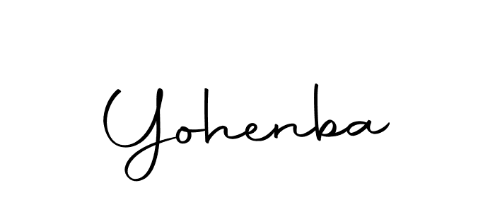 Make a short Yohenba signature style. Manage your documents anywhere anytime using Autography-DOLnW. Create and add eSignatures, submit forms, share and send files easily. Yohenba signature style 10 images and pictures png