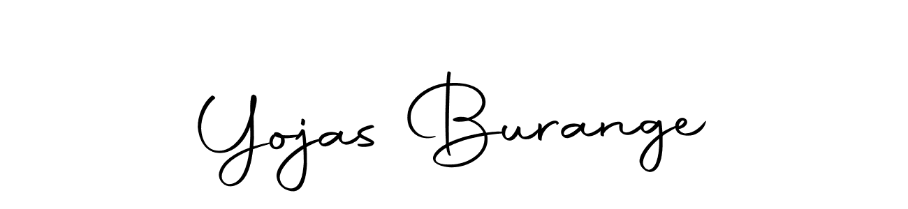 Yojas Burange stylish signature style. Best Handwritten Sign (Autography-DOLnW) for my name. Handwritten Signature Collection Ideas for my name Yojas Burange. Yojas Burange signature style 10 images and pictures png