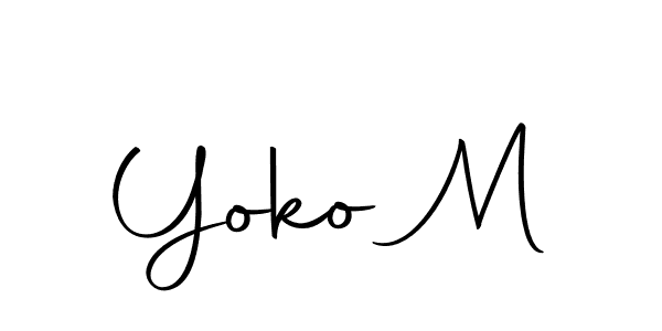 Check out images of Autograph of Yoko M name. Actor Yoko M Signature Style. Autography-DOLnW is a professional sign style online. Yoko M signature style 10 images and pictures png