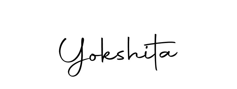 Similarly Autography-DOLnW is the best handwritten signature design. Signature creator online .You can use it as an online autograph creator for name Yokshita. Yokshita signature style 10 images and pictures png