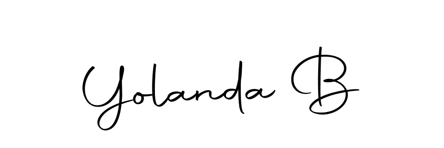 Also You can easily find your signature by using the search form. We will create Yolanda B name handwritten signature images for you free of cost using Autography-DOLnW sign style. Yolanda B signature style 10 images and pictures png