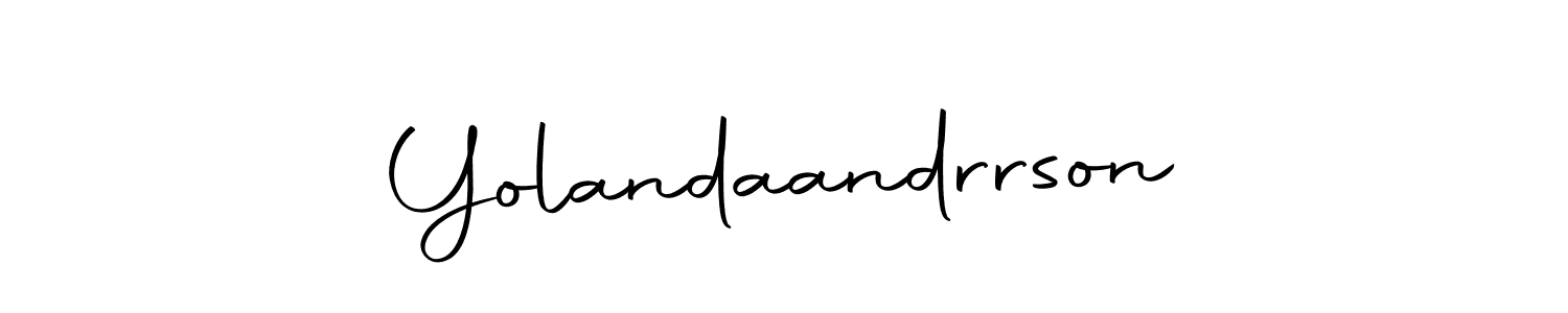 The best way (Autography-DOLnW) to make a short signature is to pick only two or three words in your name. The name Yolandaandrrson include a total of six letters. For converting this name. Yolandaandrrson signature style 10 images and pictures png