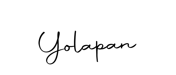 Make a beautiful signature design for name Yolapan. Use this online signature maker to create a handwritten signature for free. Yolapan signature style 10 images and pictures png