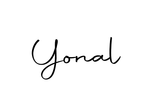 You should practise on your own different ways (Autography-DOLnW) to write your name (Yonal) in signature. don't let someone else do it for you. Yonal signature style 10 images and pictures png