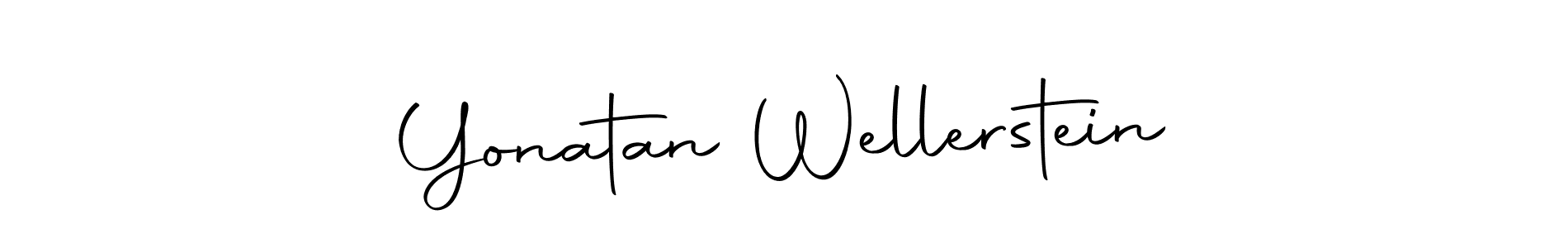Also we have Yonatan Wellerstein name is the best signature style. Create professional handwritten signature collection using Autography-DOLnW autograph style. Yonatan Wellerstein signature style 10 images and pictures png