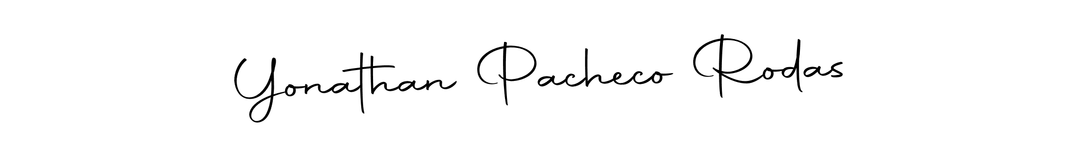 Design your own signature with our free online signature maker. With this signature software, you can create a handwritten (Autography-DOLnW) signature for name Yonathan Pacheco Rodas. Yonathan Pacheco Rodas signature style 10 images and pictures png